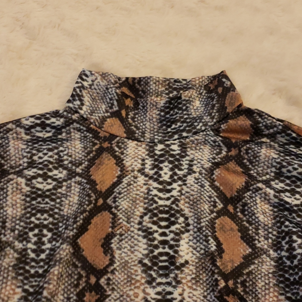 Python Maxi Mini Dress - Picture 2 of 6